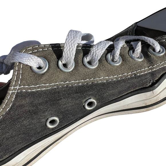 Converse Unisex Sneakers Shoes Chuck Taylor All Star Low Top Athletic Gray Green - Picture 2 of 11